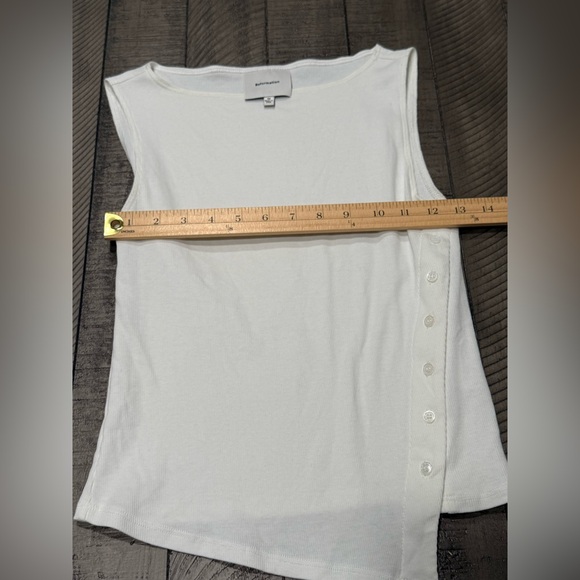 🛍️ Reformation Hudson Knit Tank Top – White, Size M - Picture 7 of 8
